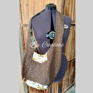 One of A Kind~Handmade~Victorian Opera Binoculars Reversible Tote Bag