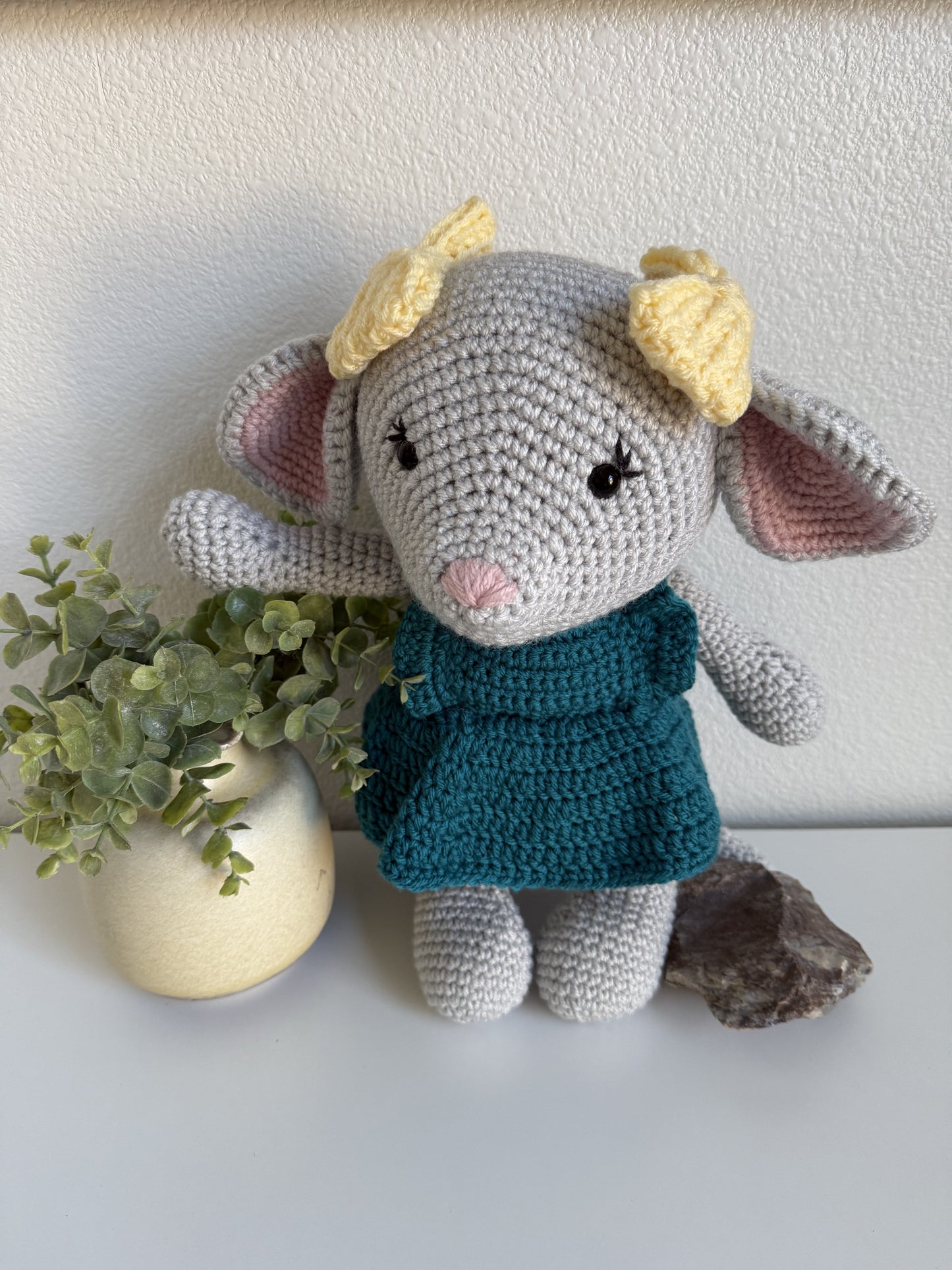 Mackenzie The Sea Horse -Crocheted