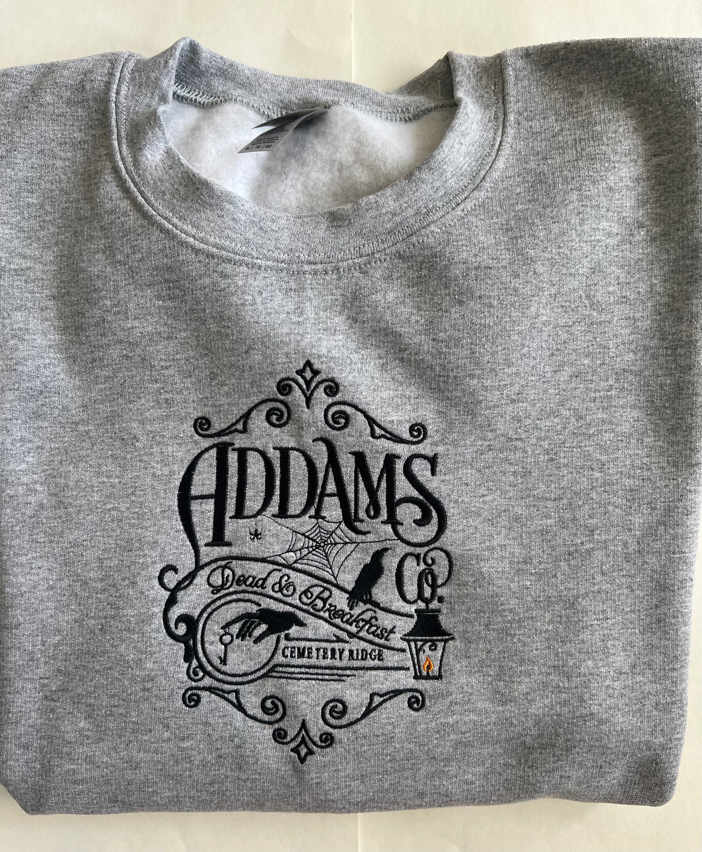 Dead & Breakfast ~Embroidered Crewneck