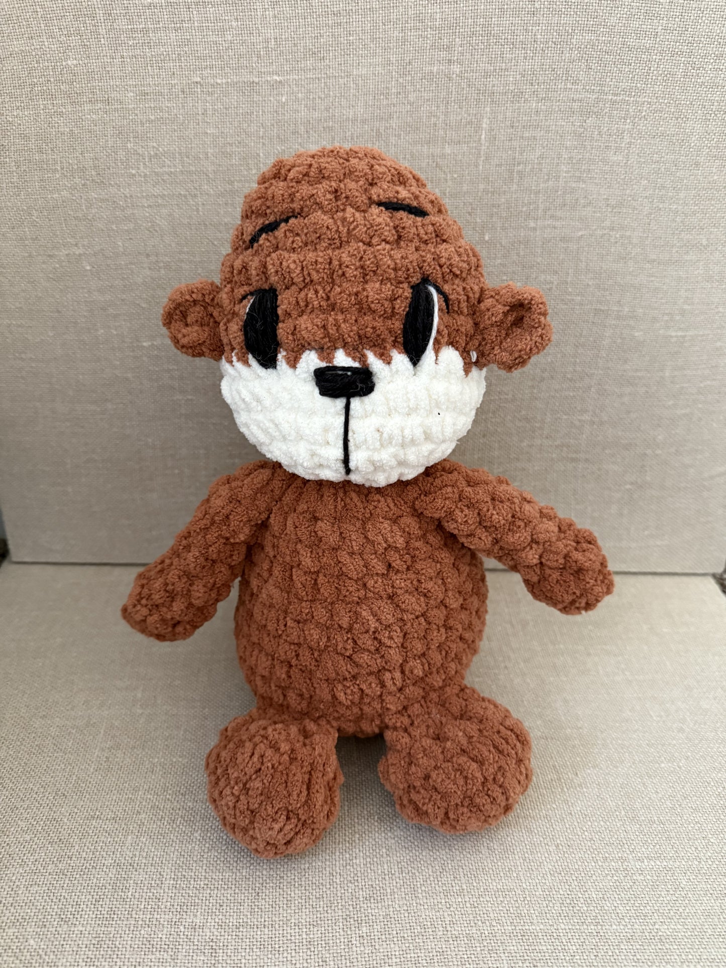 Sal the Crocheted Sea Otter