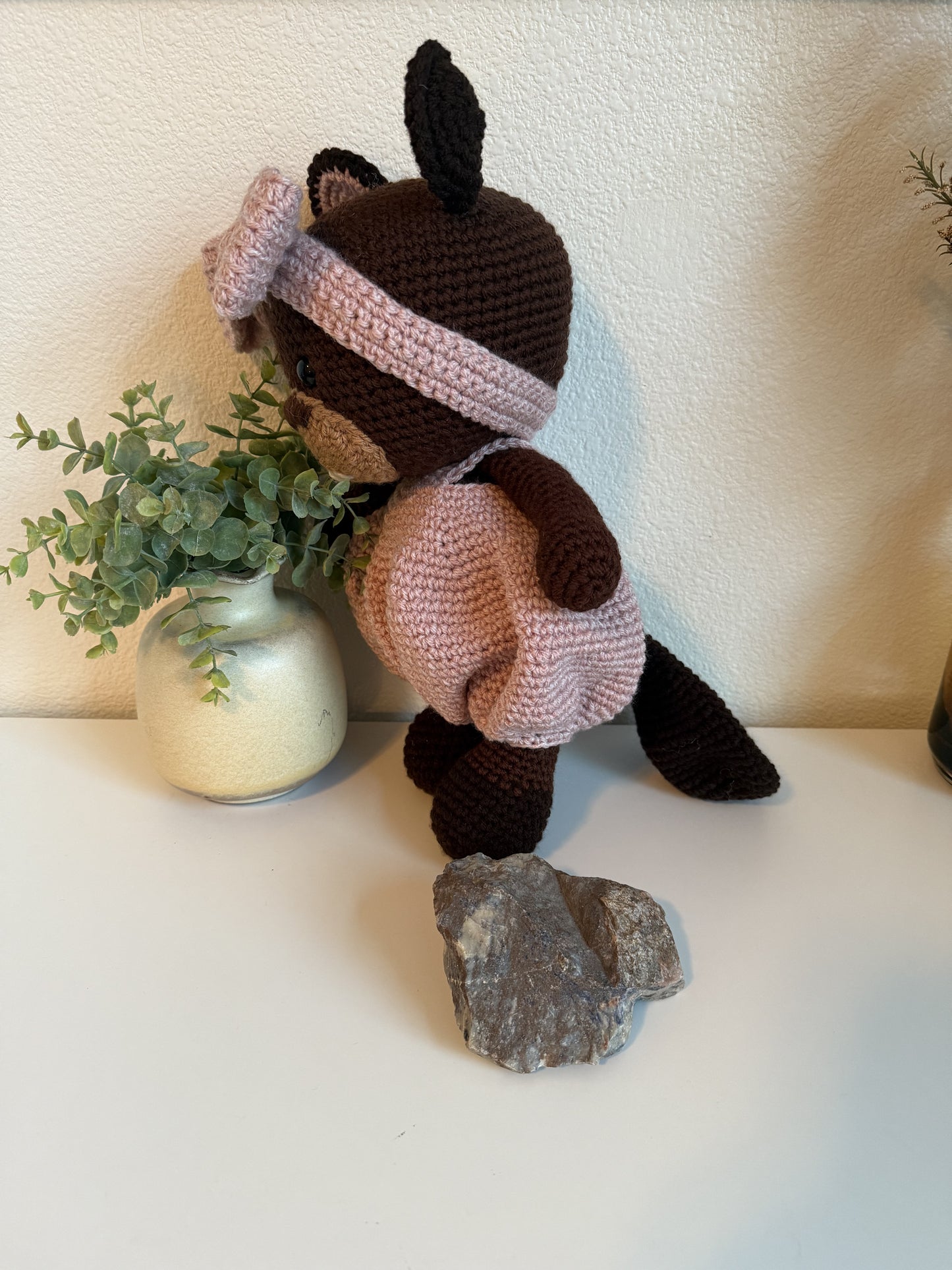 Beverly the Crocheted Beaver