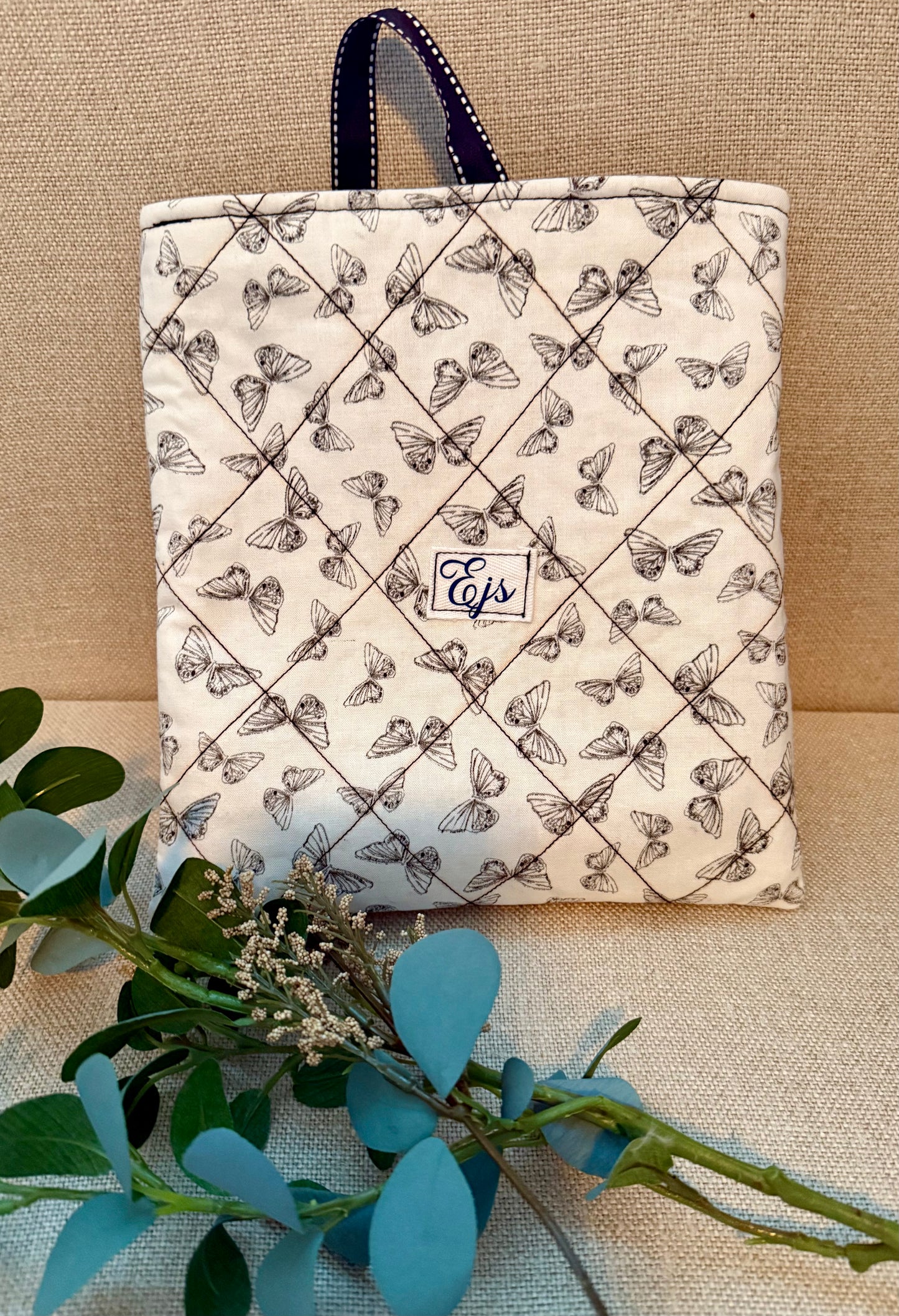 Butterflies Quilted Book Sleeves