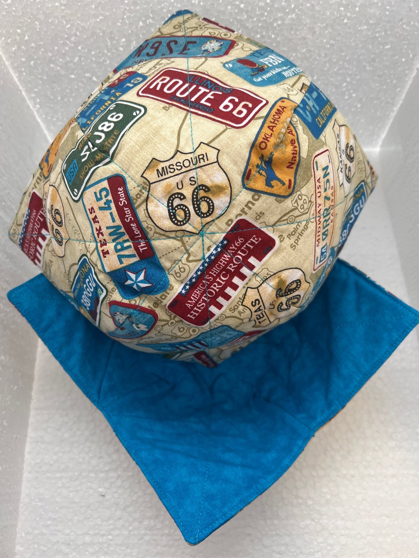 Route 66 Microwavable Bowl Cozy