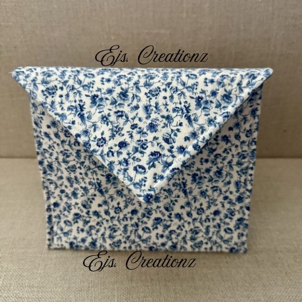 Blue Floral Garden ~ Microwave Baked Potato Bag