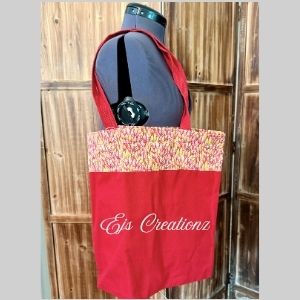 One of A Kind~Handmade~Fall Leaves  Tote Bag