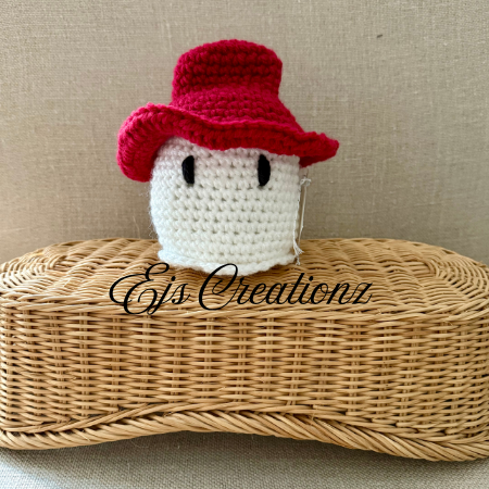 Crocheted Cowboy/Witchy  Ghost