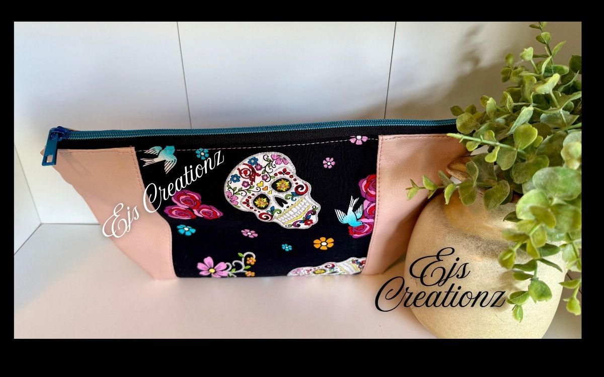 Dia De Los Muertos  Make Bag