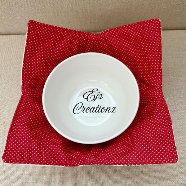 Farmers Market Strawberries~ Microwavable/Reversible Bowl Cozy