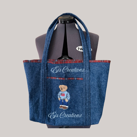 Old Money Classic Tote  Bag