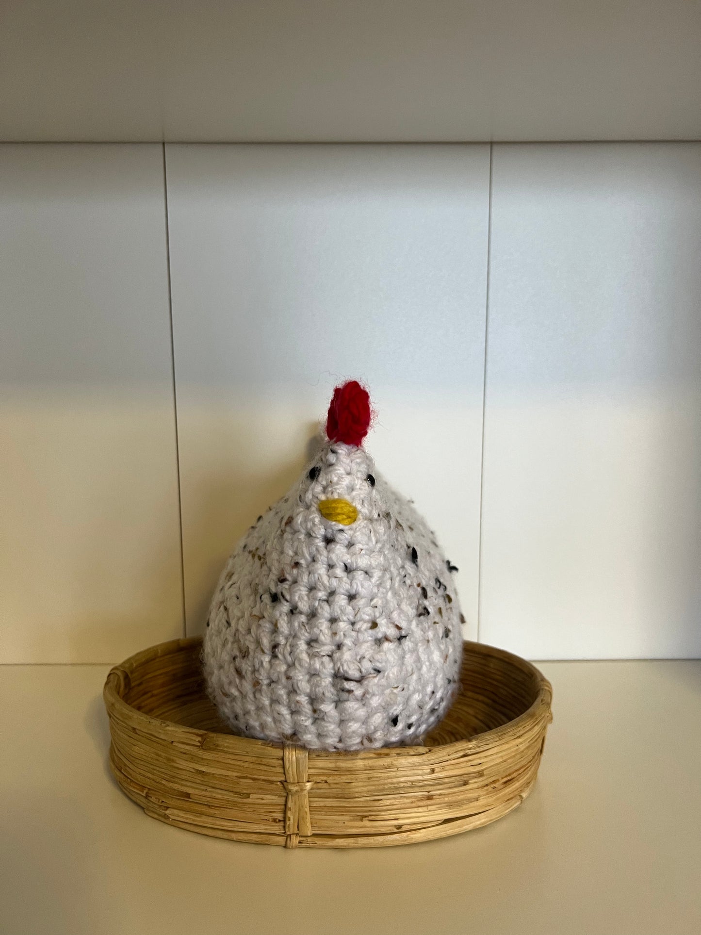 Fun Sassy  Crocheted Chickens