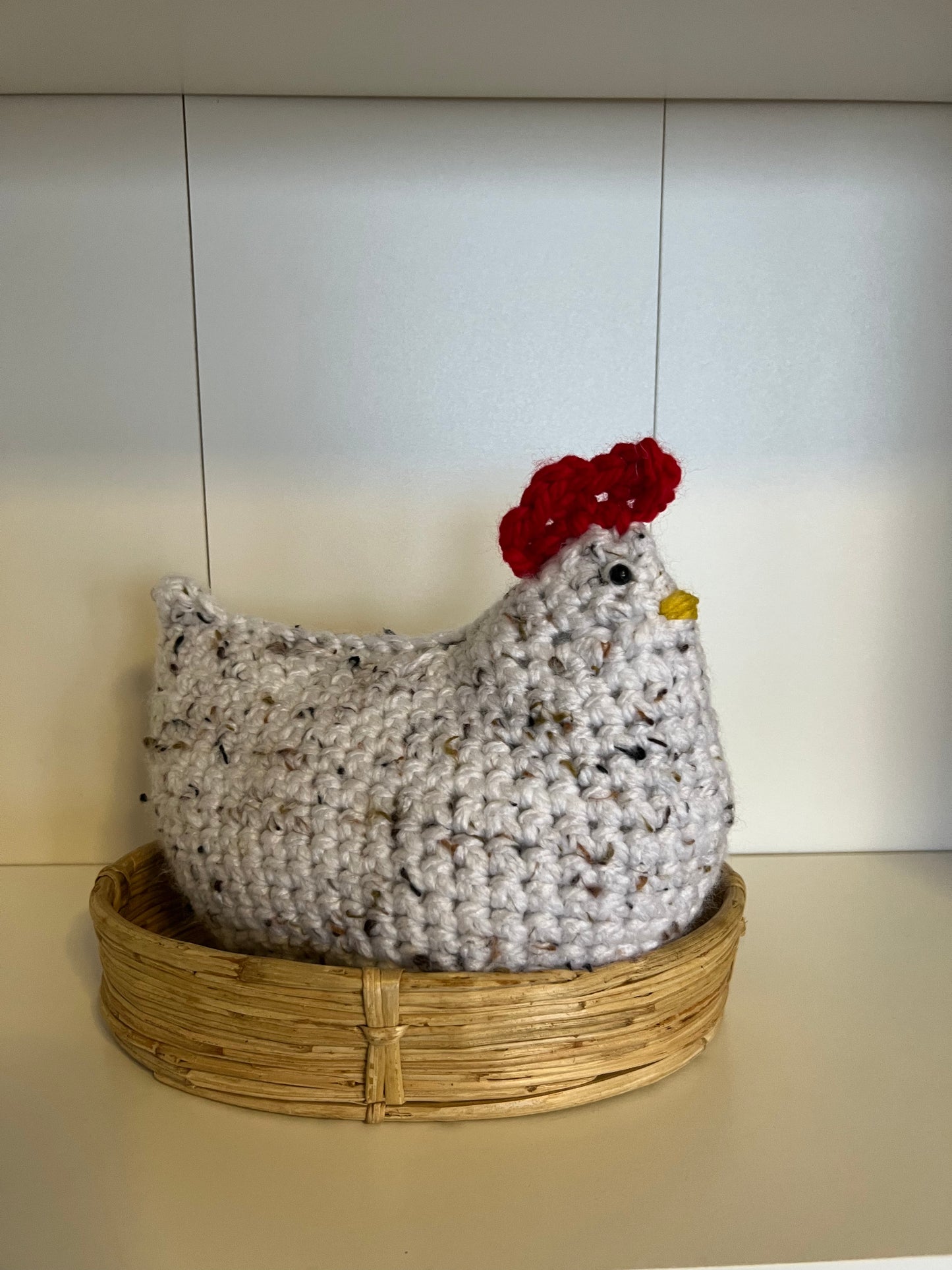 Fun Sassy  Crocheted Chickens