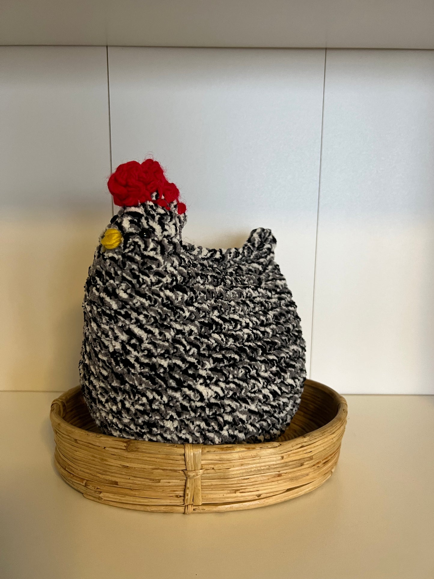 Fun Sassy  Crocheted Chickens