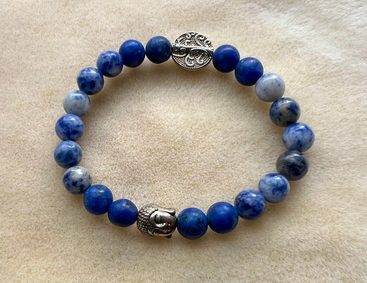 Blue Jasper Natural Stone Bracelet