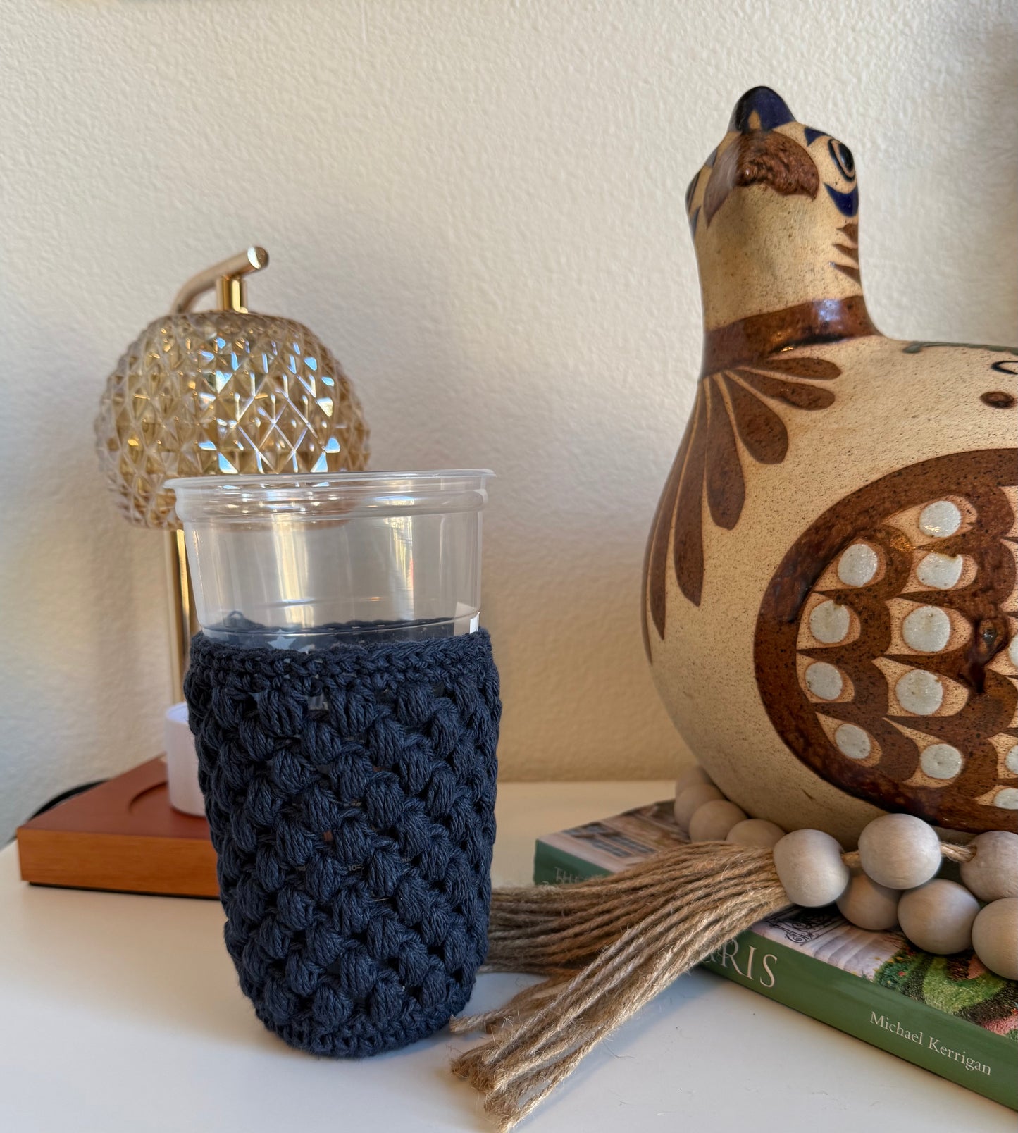 BUBBLE BERRIES CUP SLEEVES~CROCHET