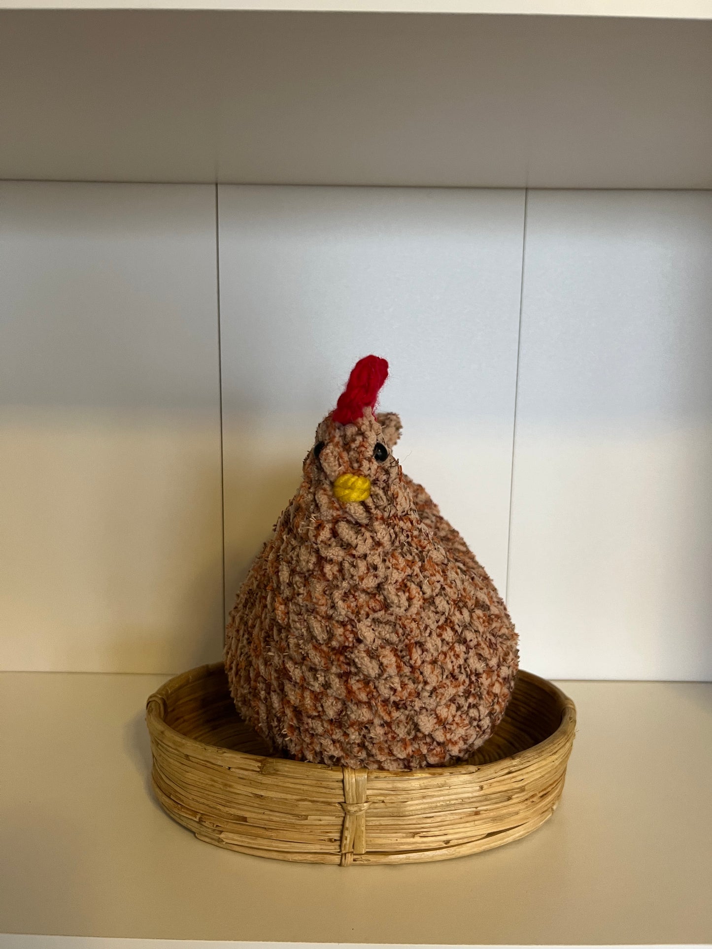 Fun Sassy  Crocheted Chickens