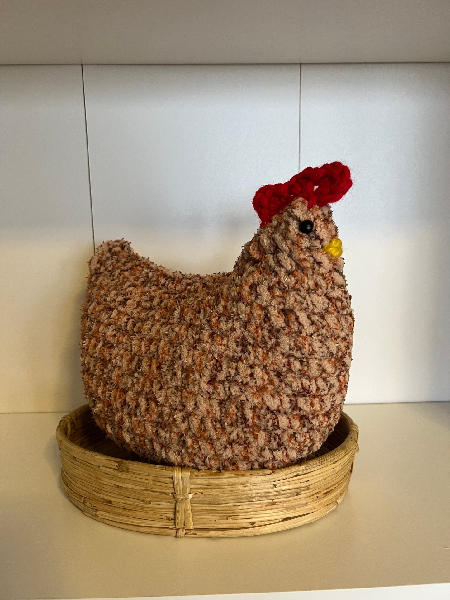 Fun Sassy  Crocheted Chickens