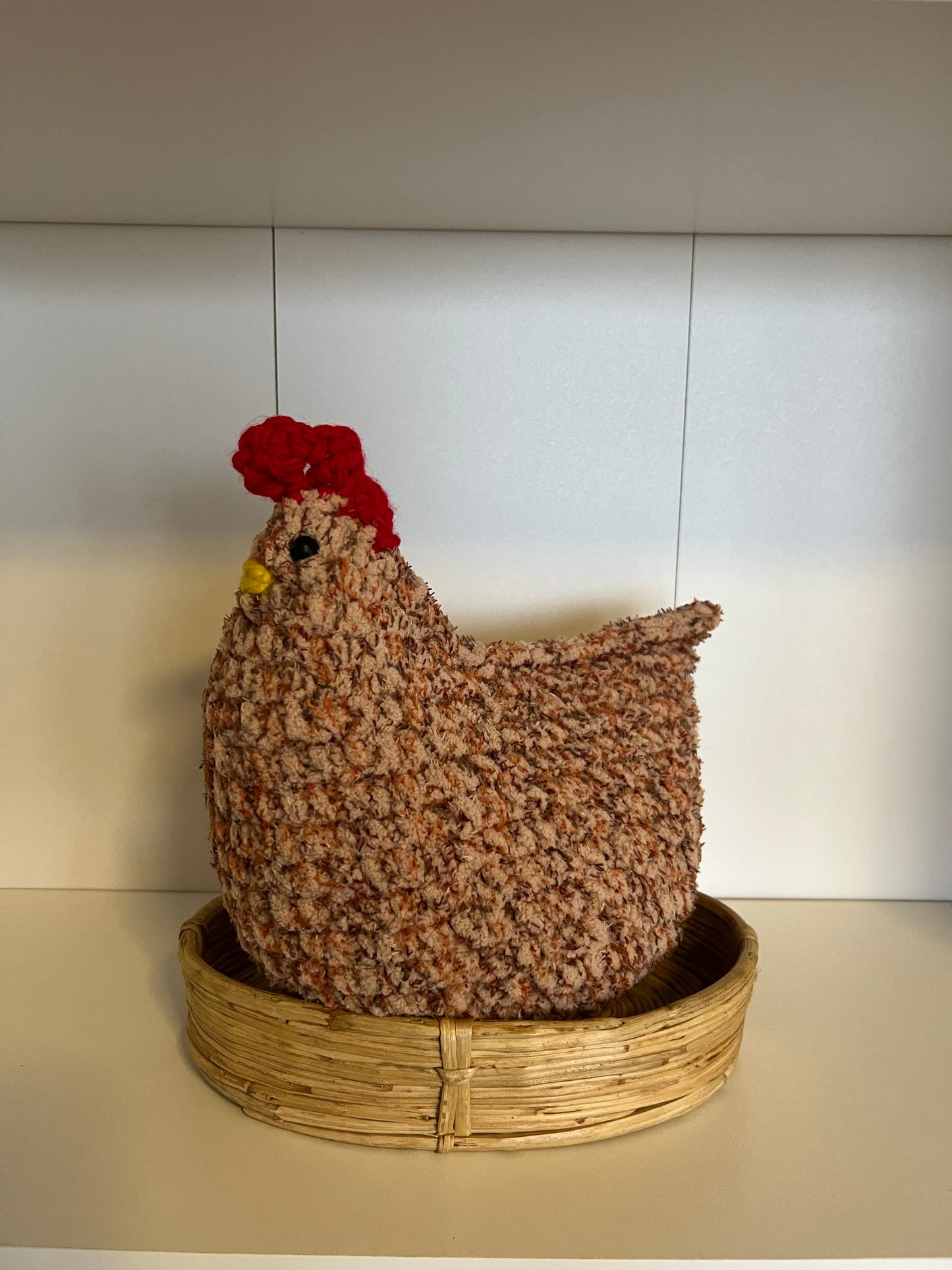 Fun Sassy  Crocheted Chickens