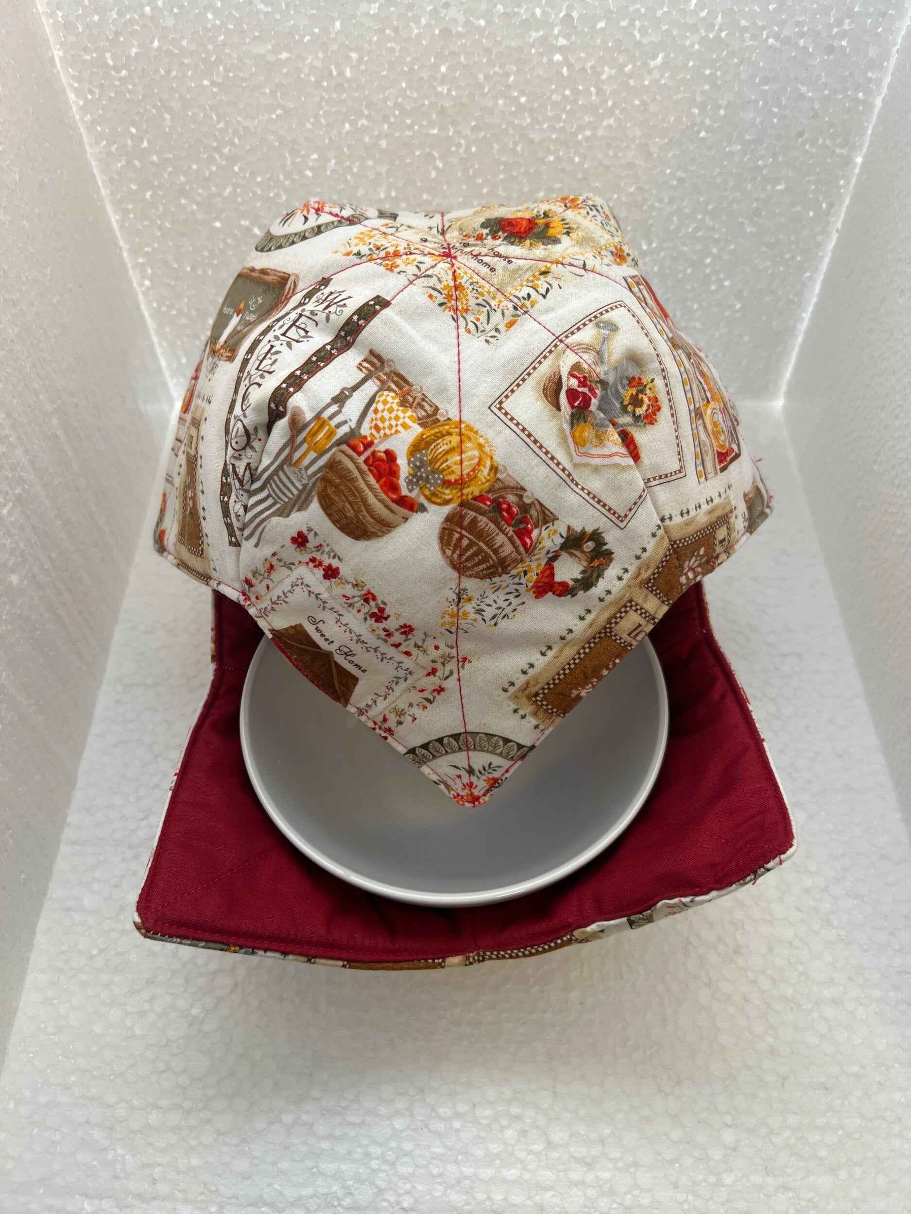Country Kitchen Microwavable Bowl Cozy