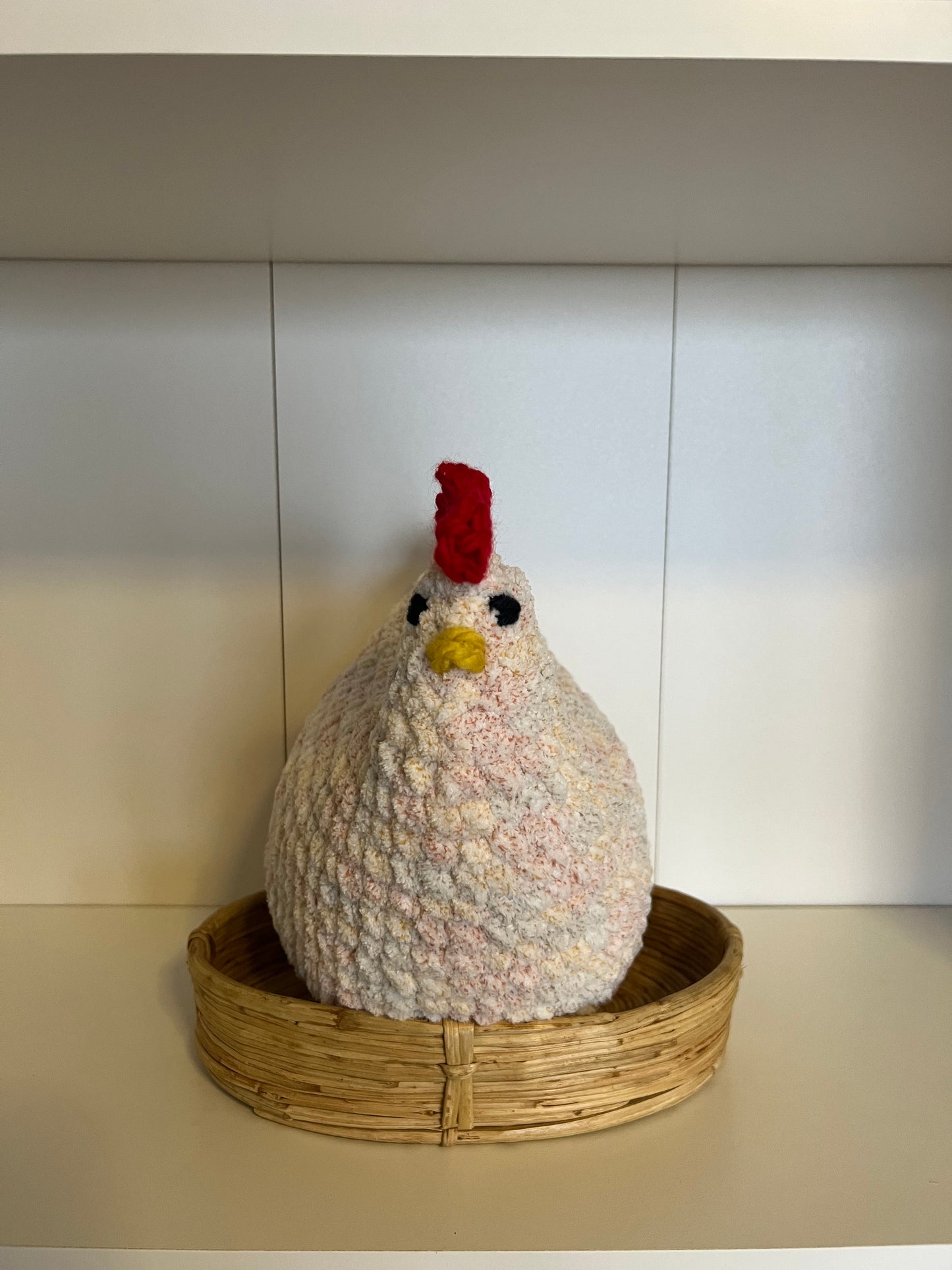 Fun Sassy  Crocheted Chickens