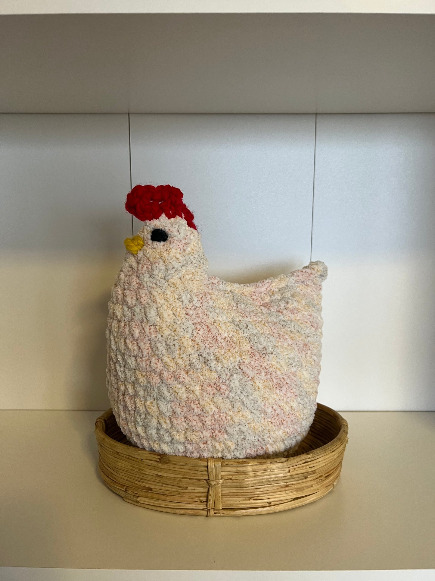 Fun Sassy  Crocheted Chickens