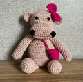 Henrietta Sue  The Crocheted Hippo