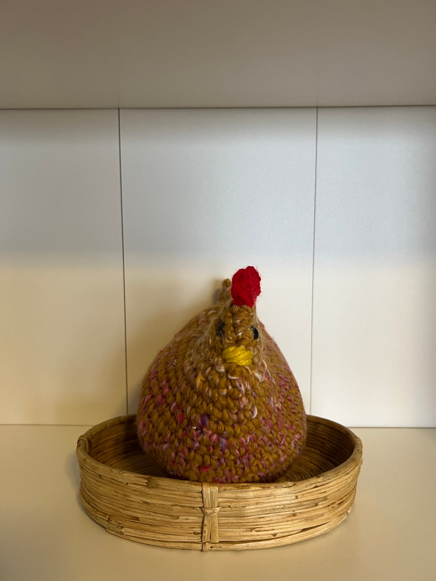 Fun Sassy  Crocheted Chickens