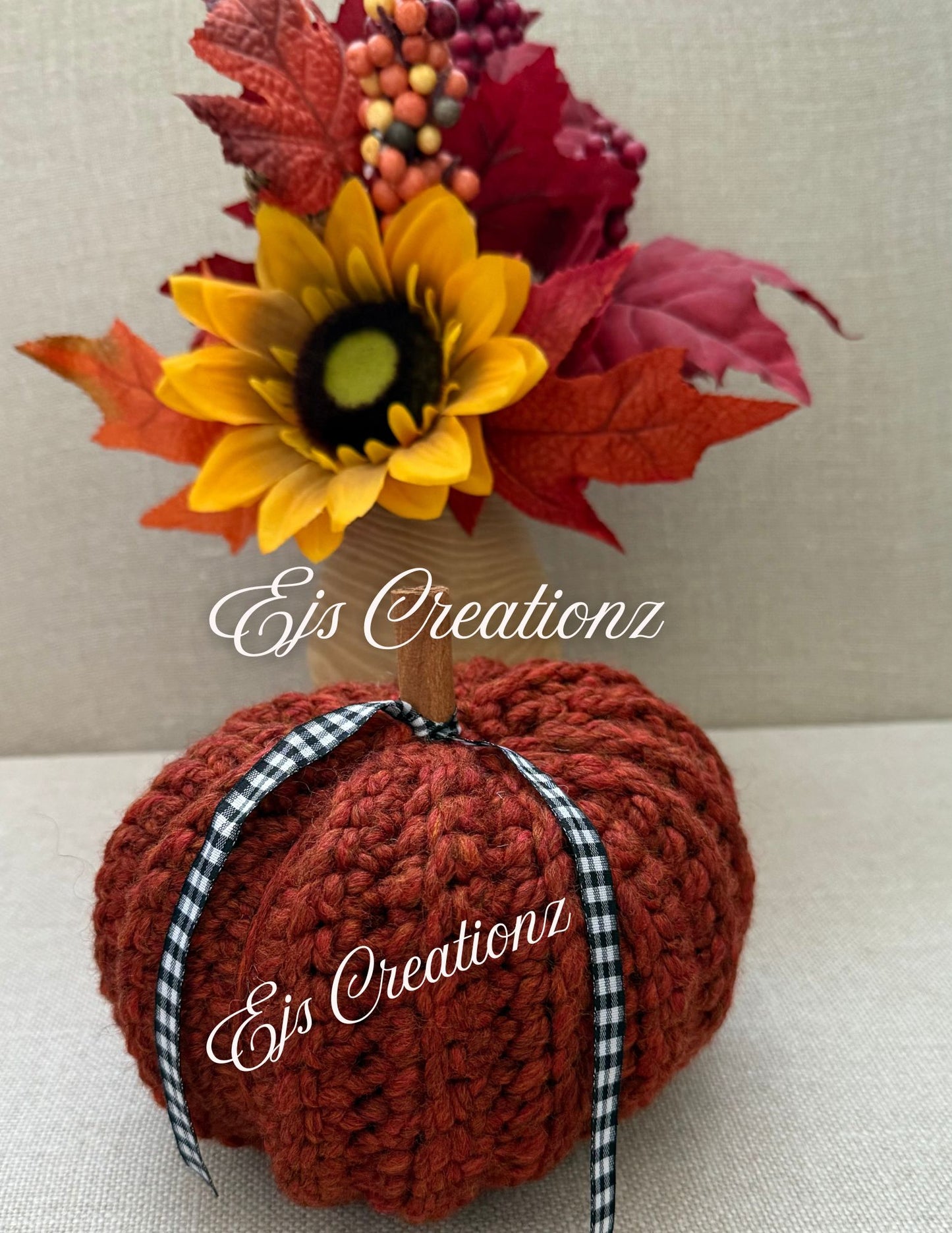 CROCHETED PUMPKINS