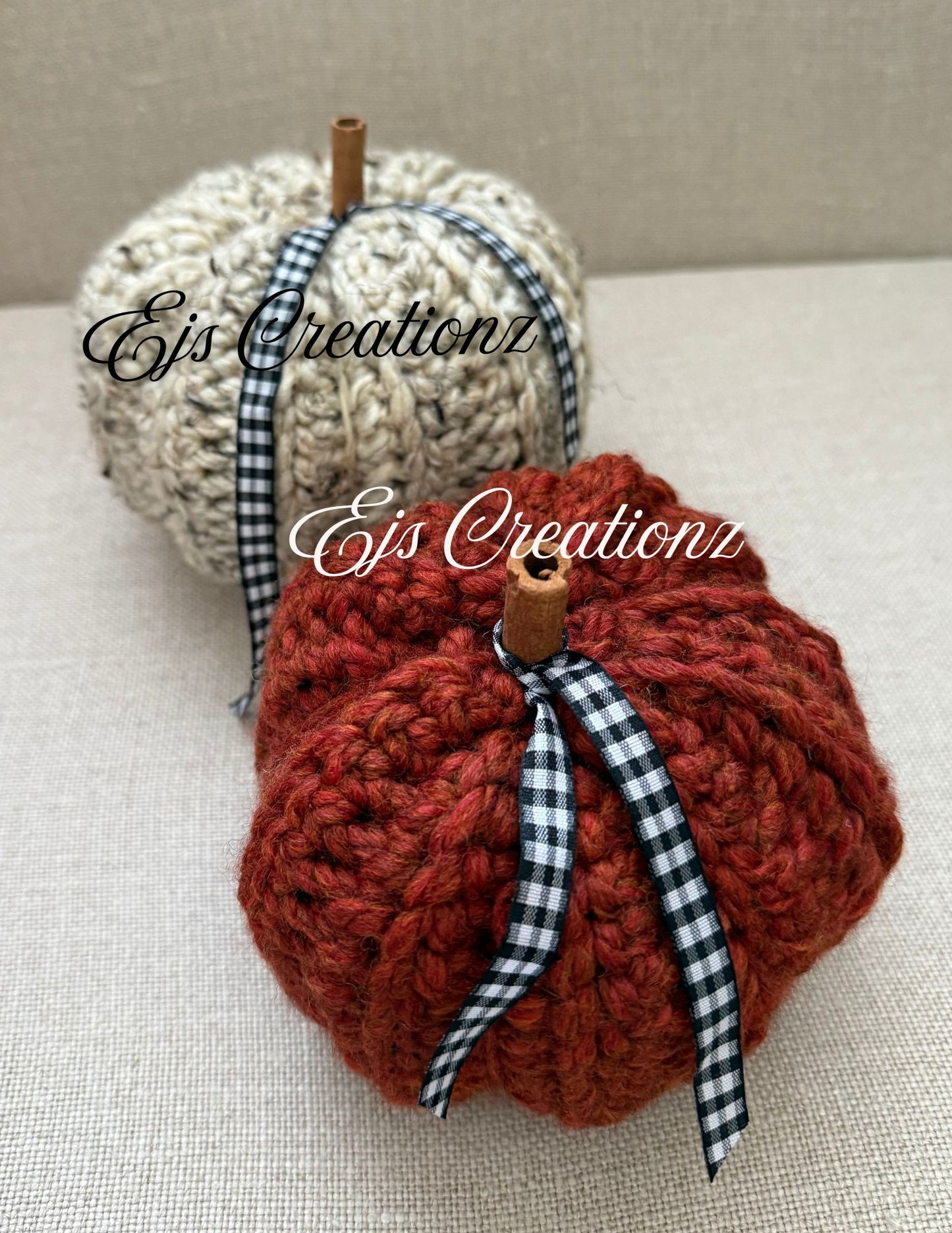 CROCHETED PUMPKINS