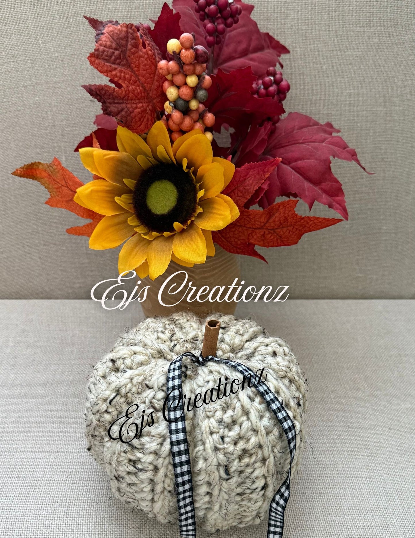 CROCHETED PUMPKINS