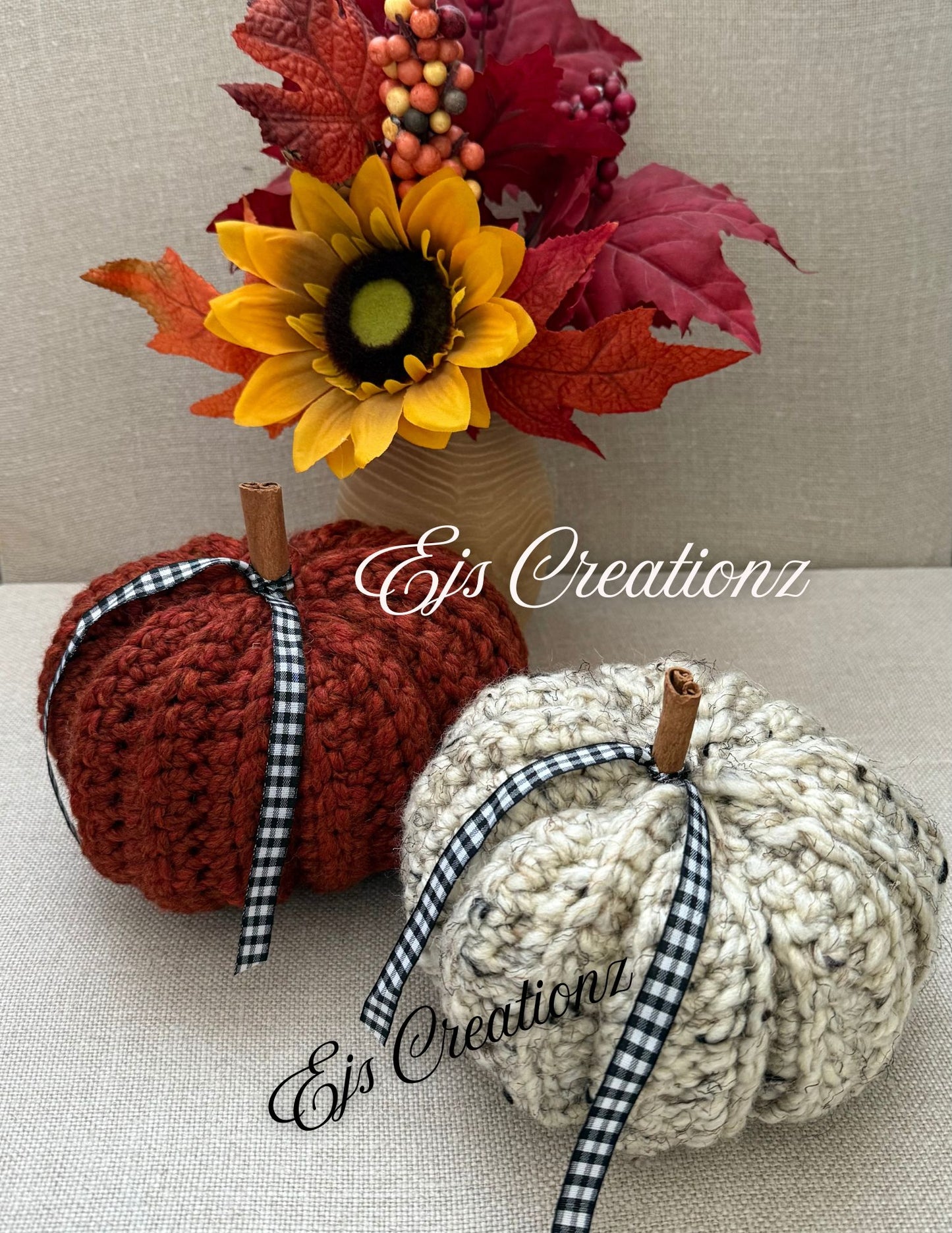 CROCHETED PUMPKINS