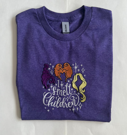 RTS~I Smell Children Embroidered T-Shirt