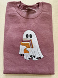 Ghostie Book Lover  ~ Embroidered Crewneck