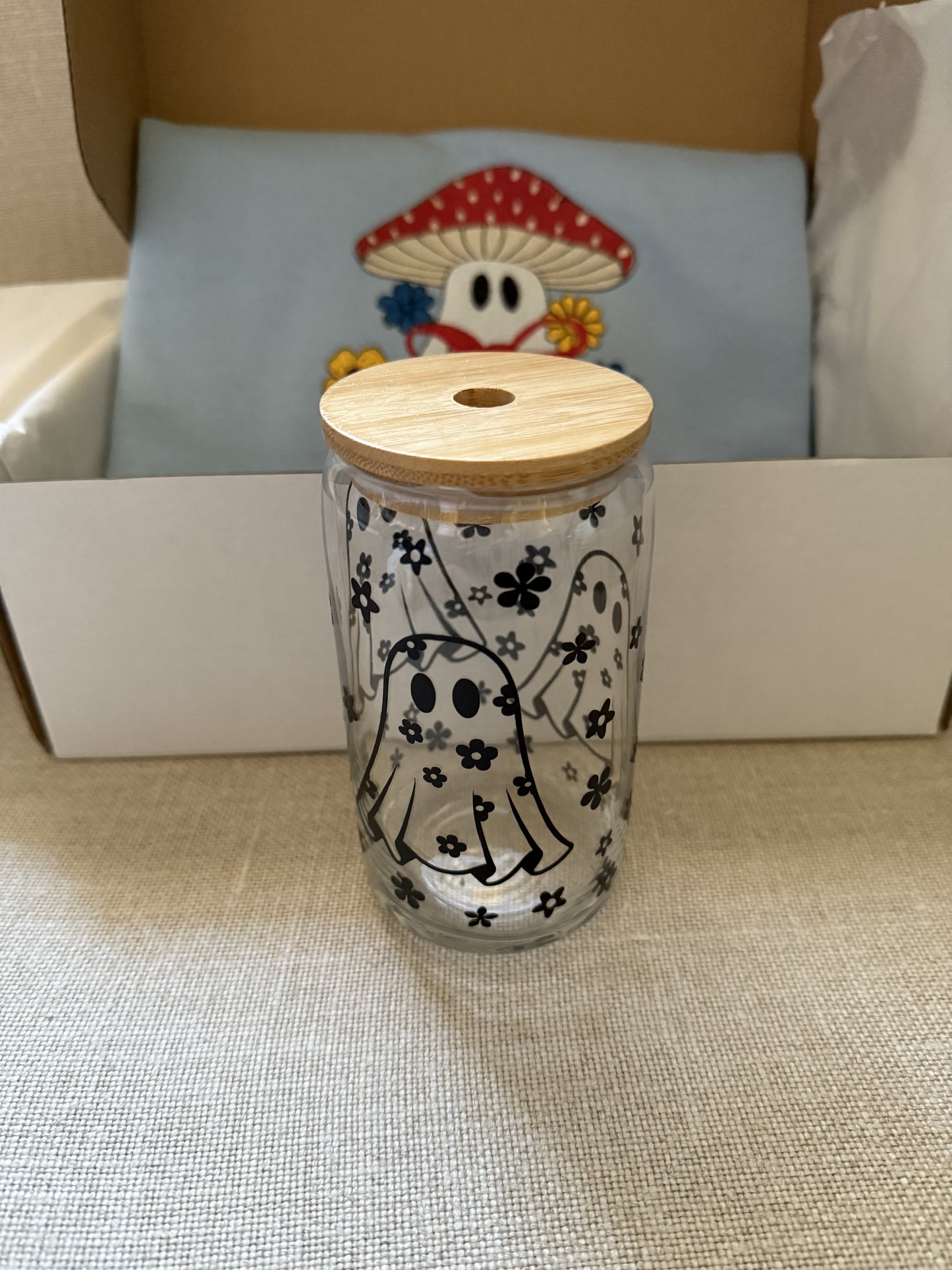 Groovy Mushroom Ghostie Gift Box