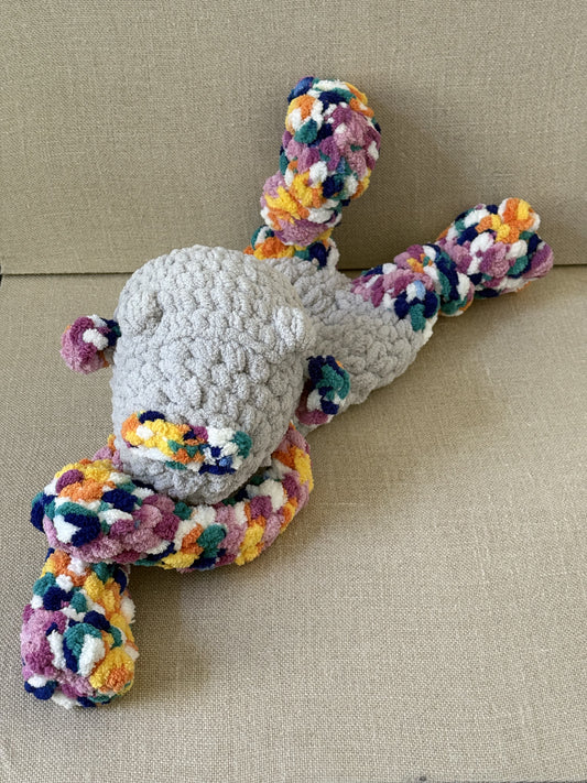 Crocheted Yves The Yeti Lovey