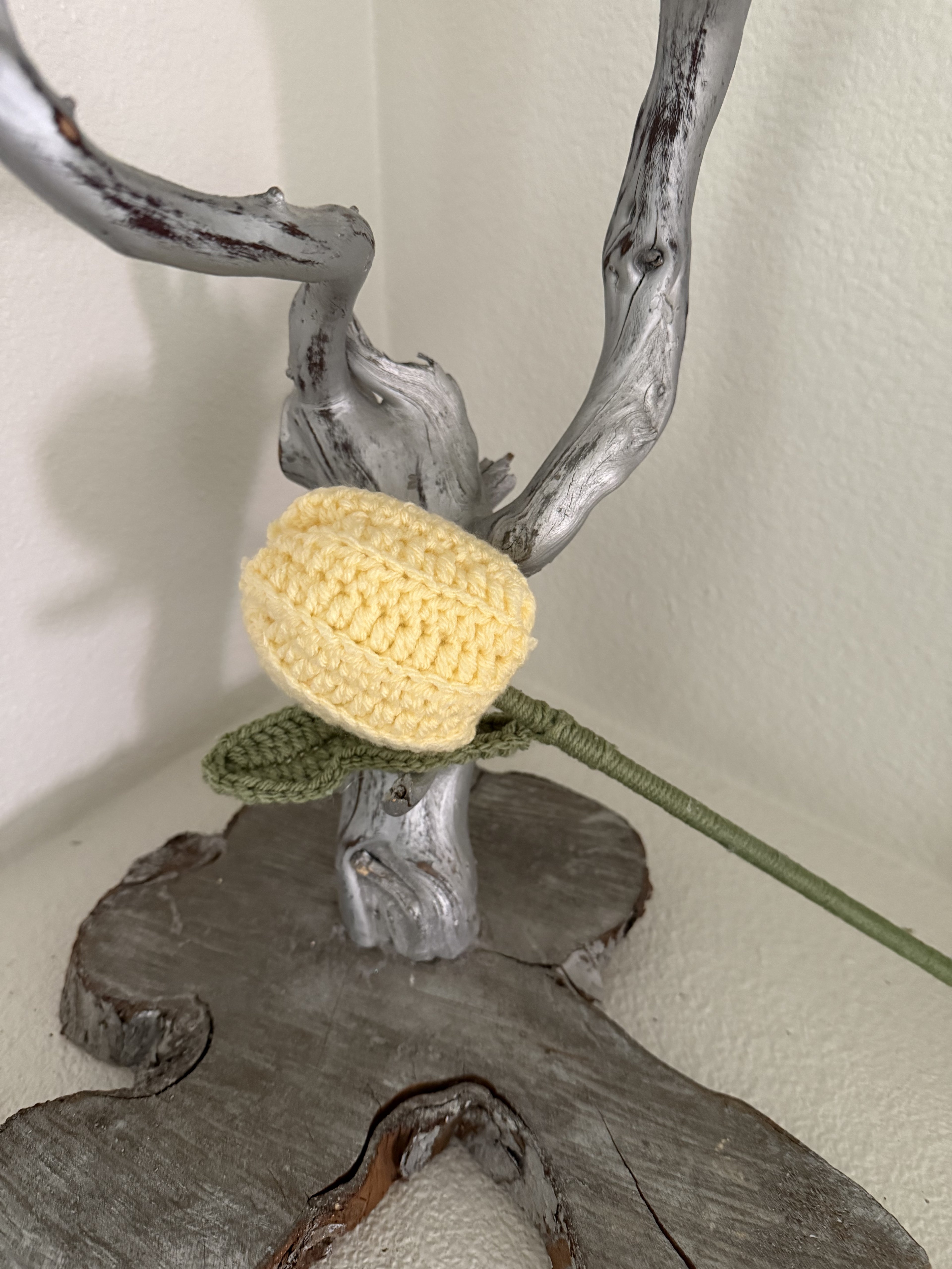 Crocheted Tulip Flowers