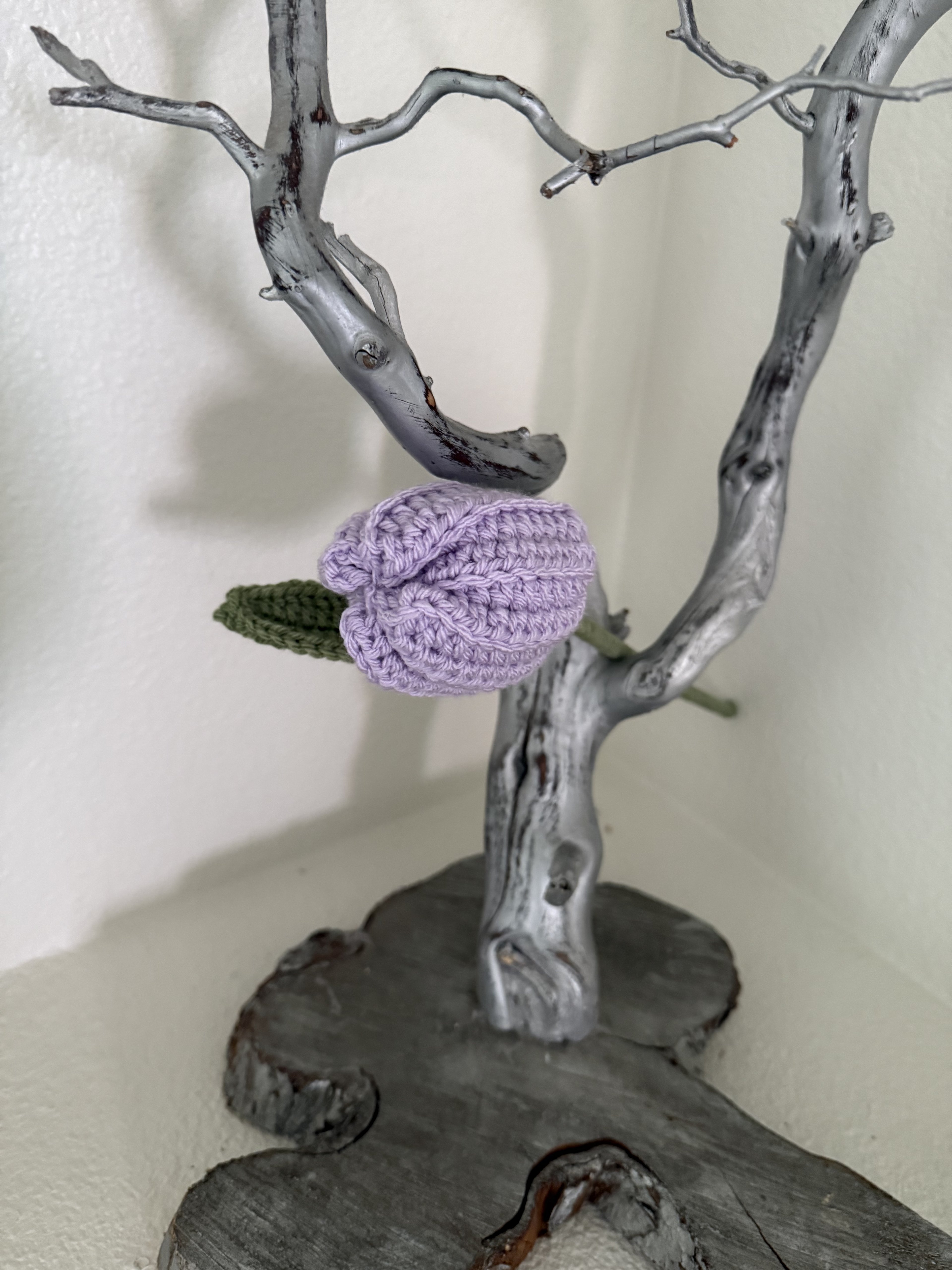 Crocheted Tulip Flowers