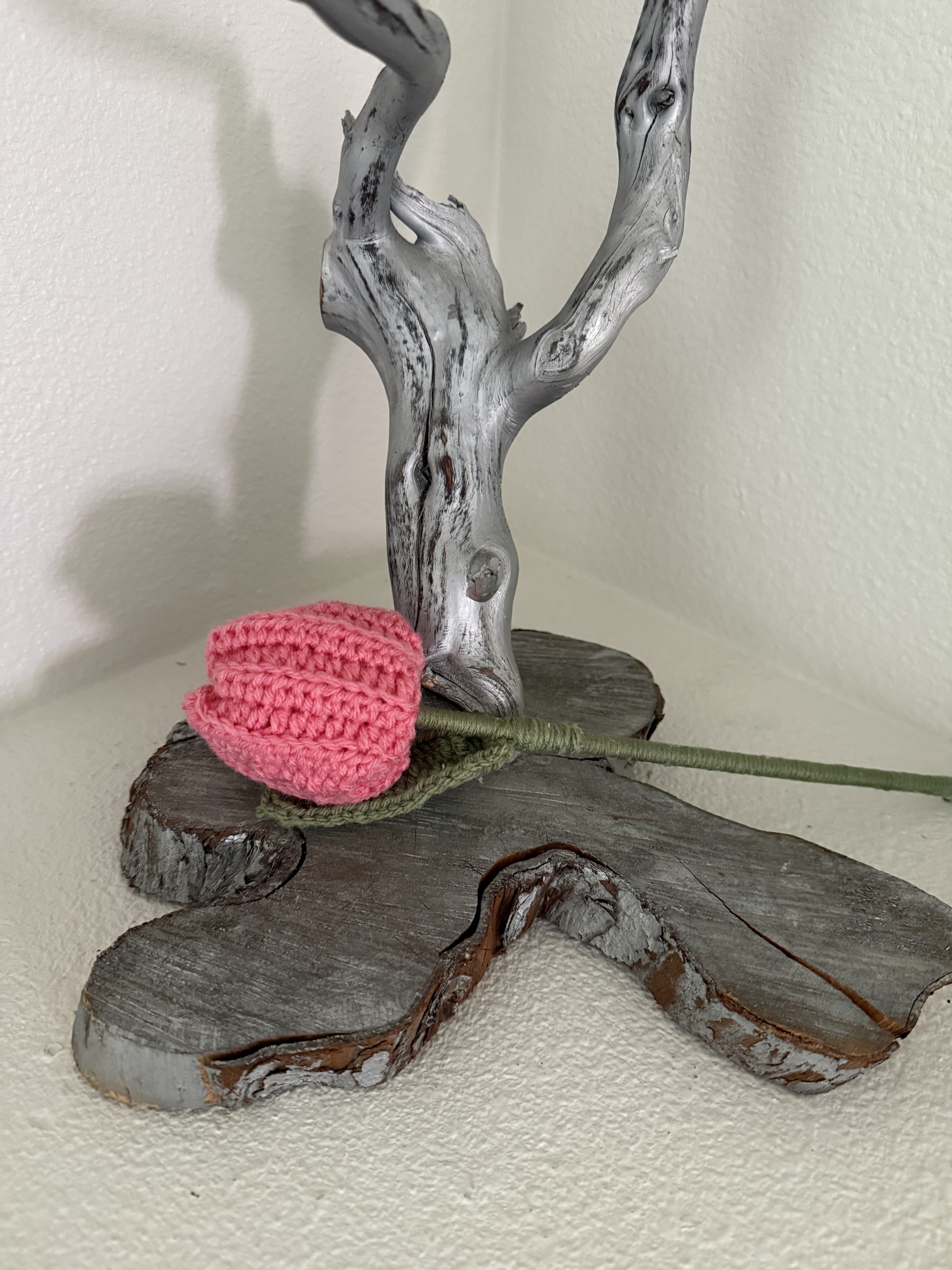 Crocheted Tulip Flowers