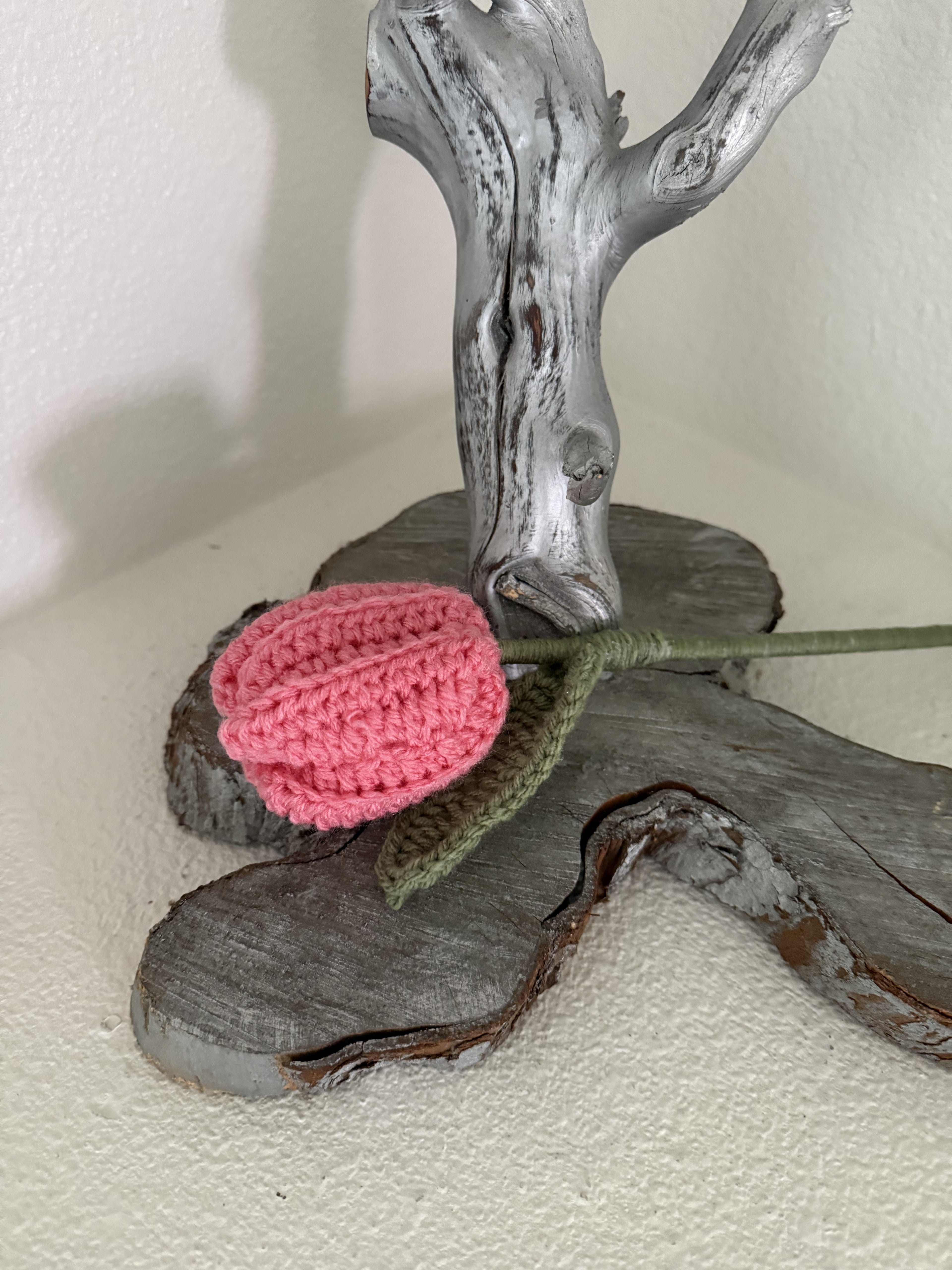 Crocheted Tulip Flowers