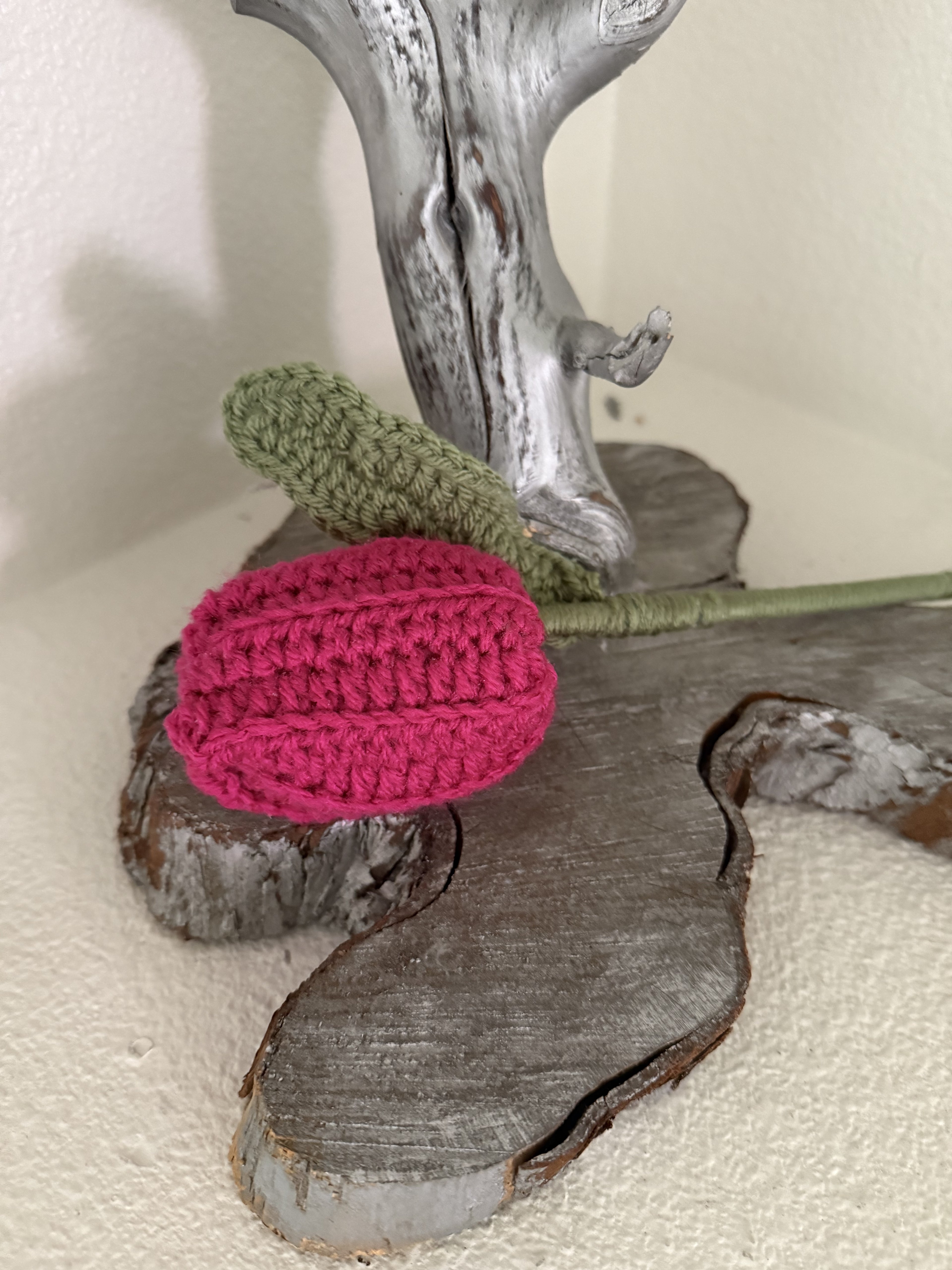 Crocheted Tulip Flowers