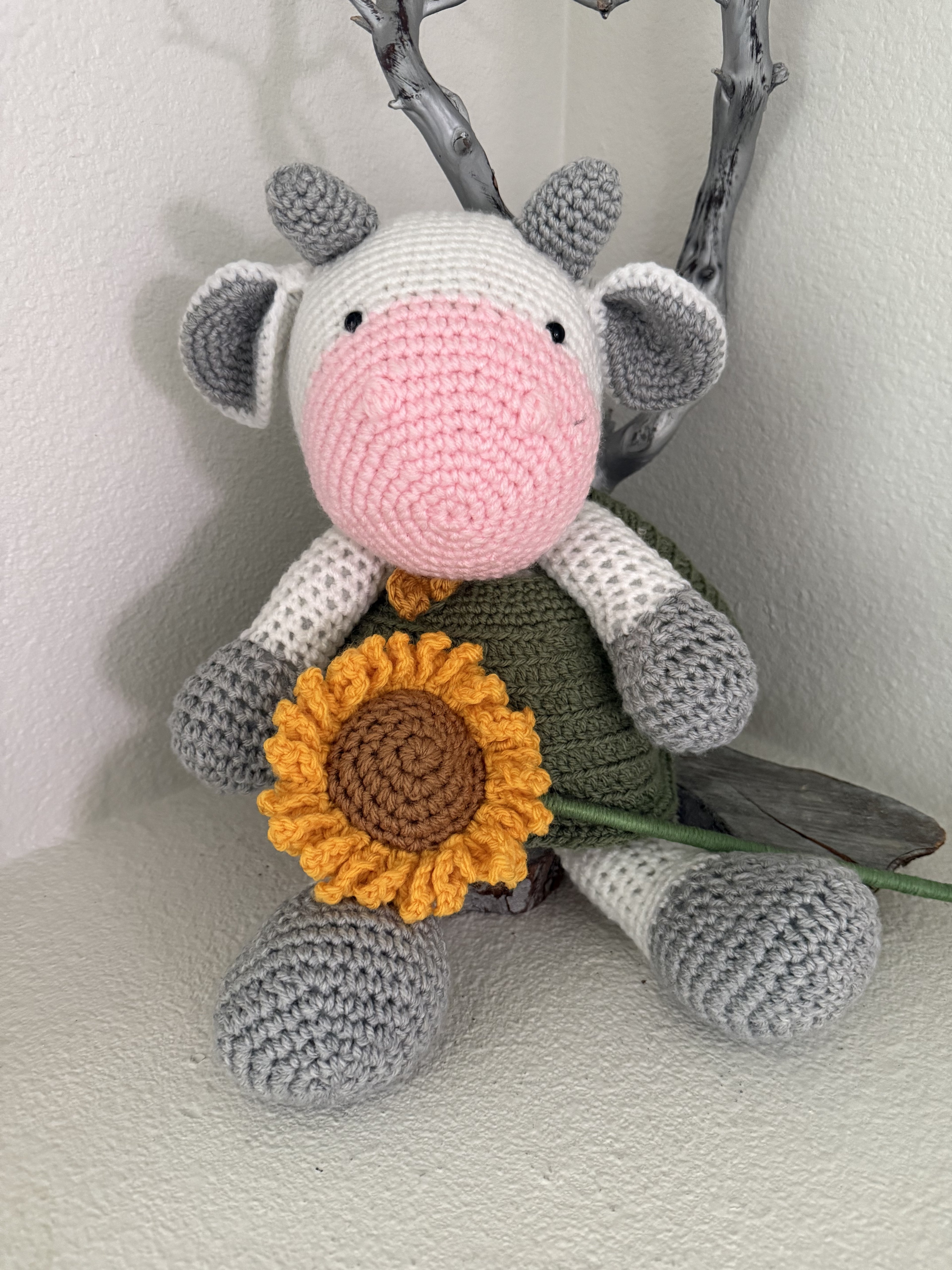 Crocheted Sunflower