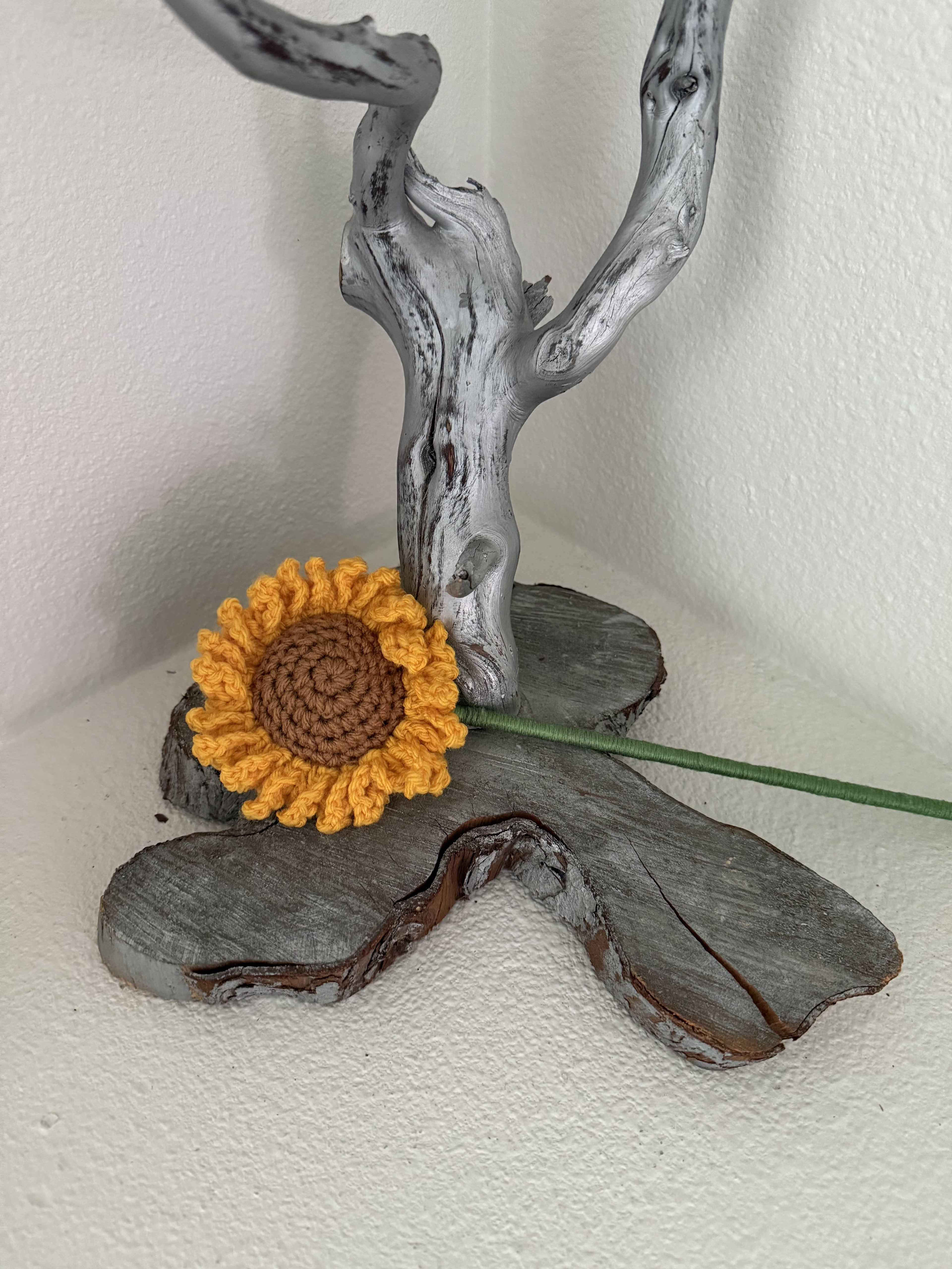 Crocheted Sunflower