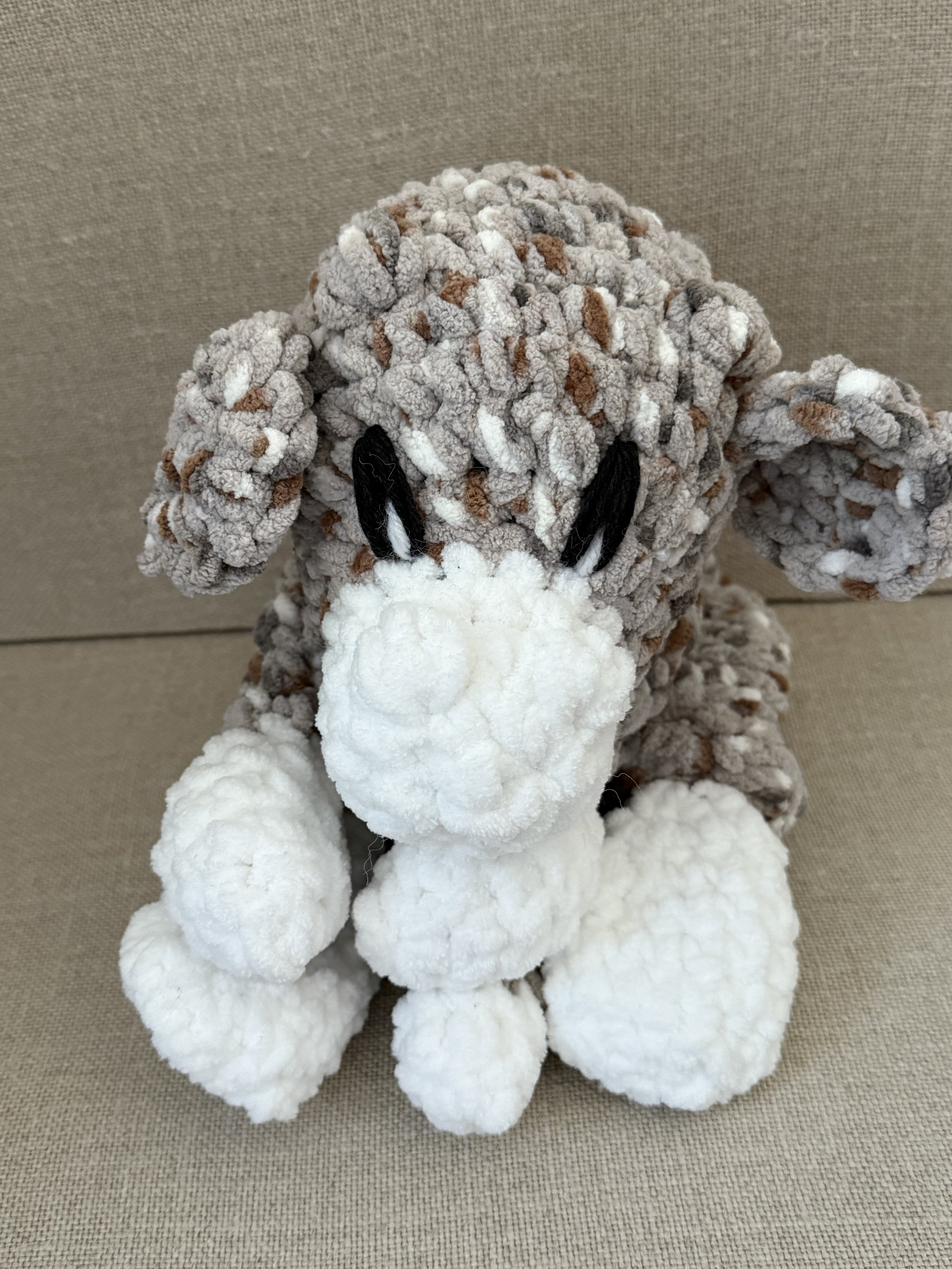 Cope The Crocheted Cow  Lovey