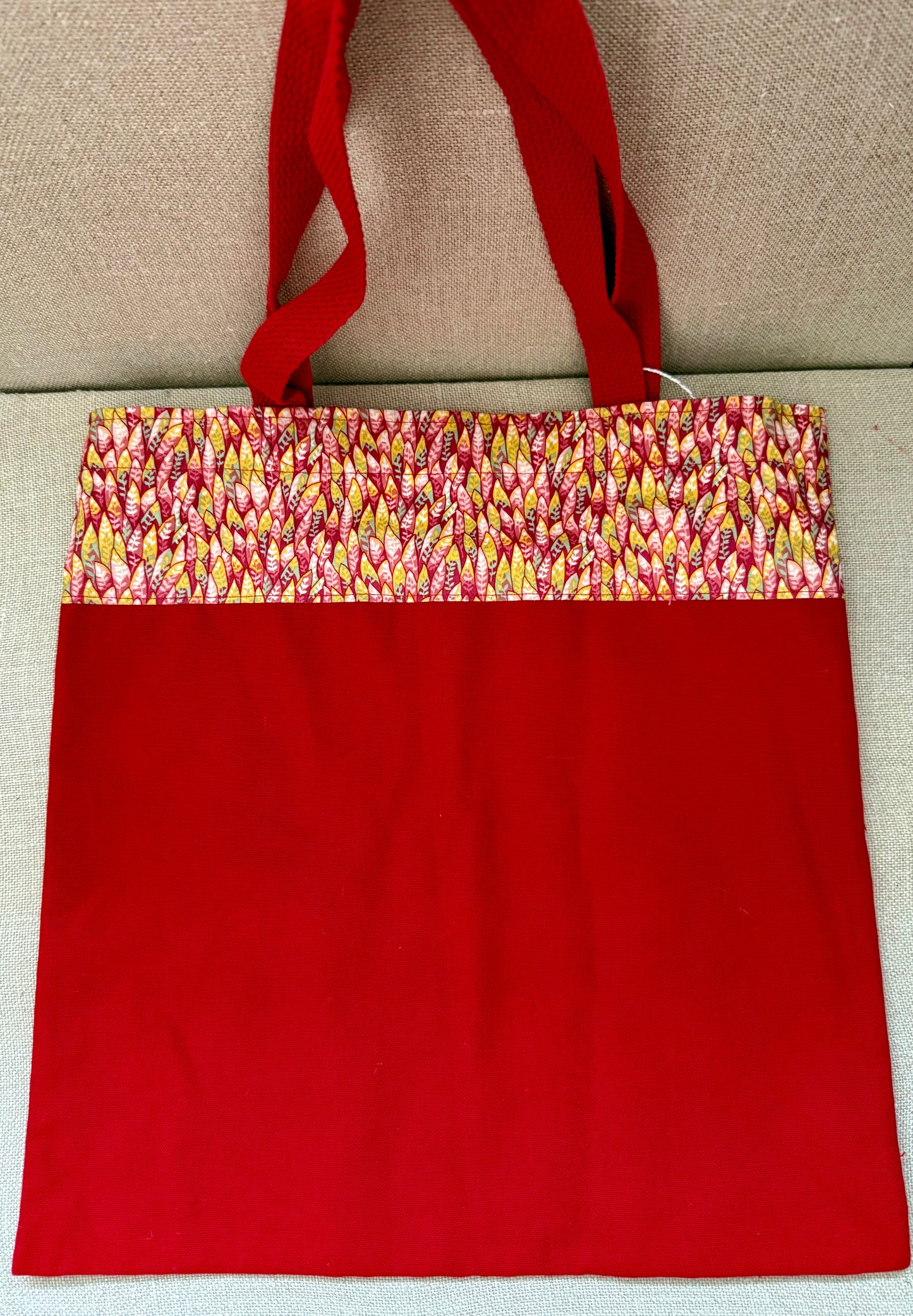 One of A Kind~Handmade~Fall Leaves  Tote Bag
