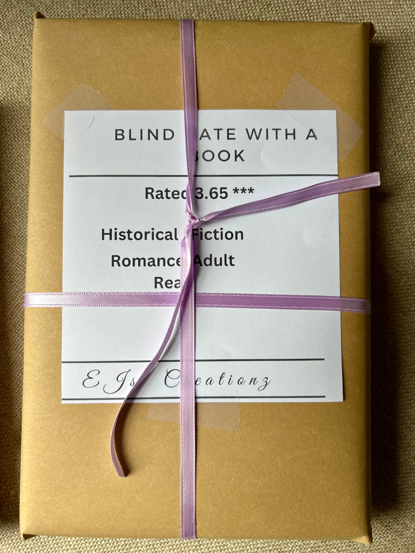 BLIND DATE WITH A BOOK