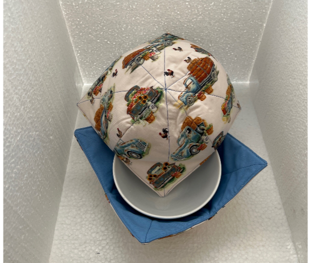 Country Vintage Truck Microwavable/Reversible Bowl Cozy