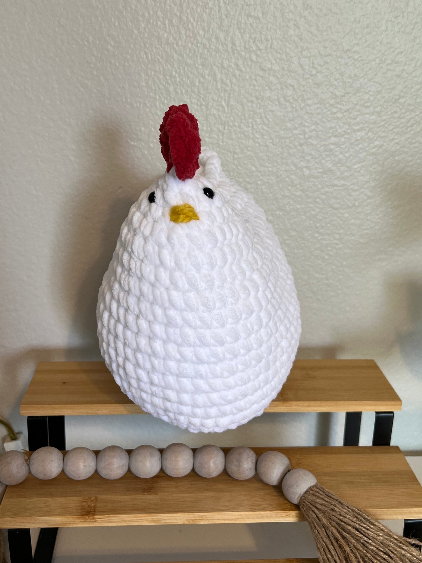 Fun Sassy  Crocheted Chickens