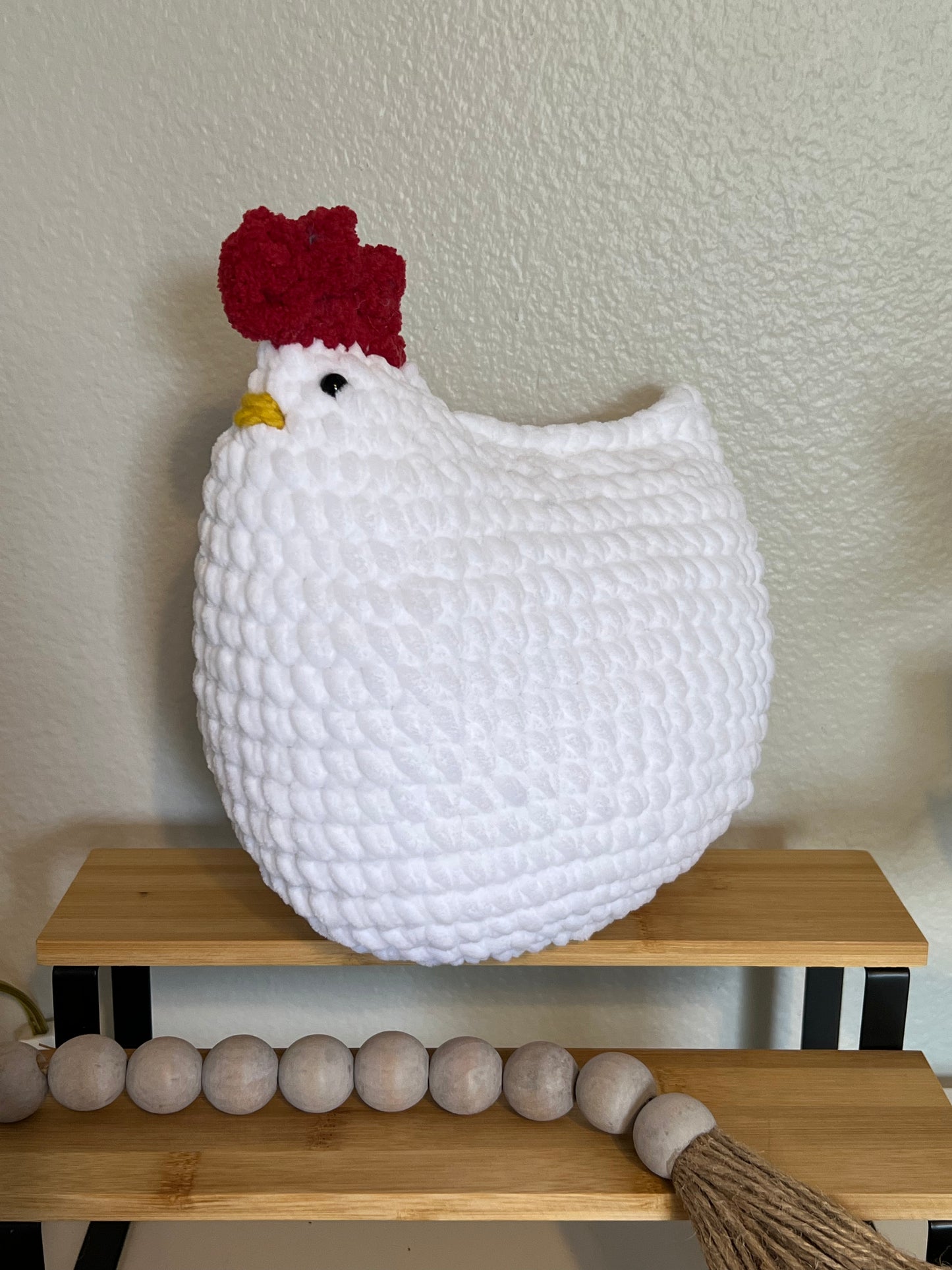 Fun Sassy  Crocheted Chickens